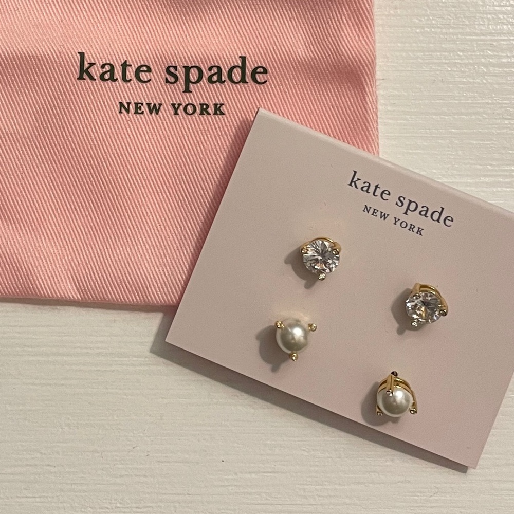 Set of Kate Spade earrings